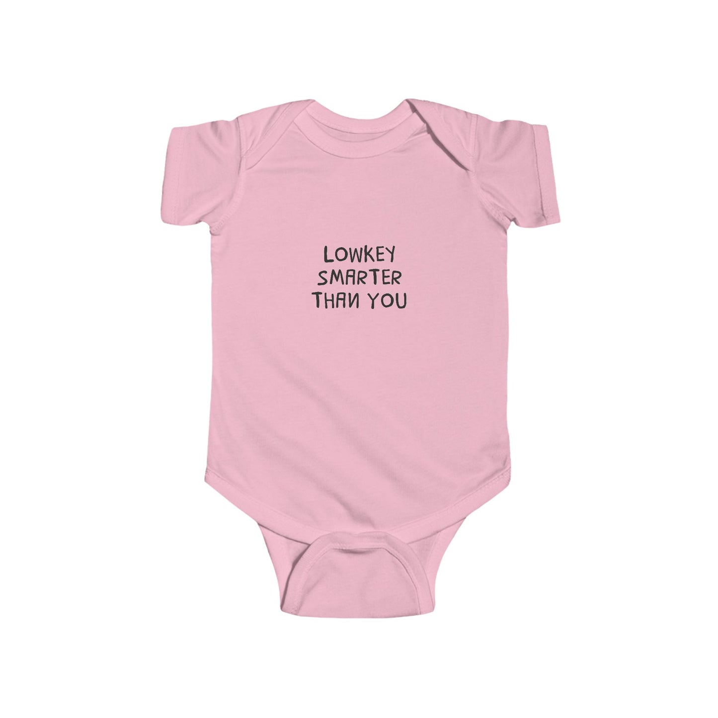 Lowkey Smarter Than You | Funny Baby Bodysuit