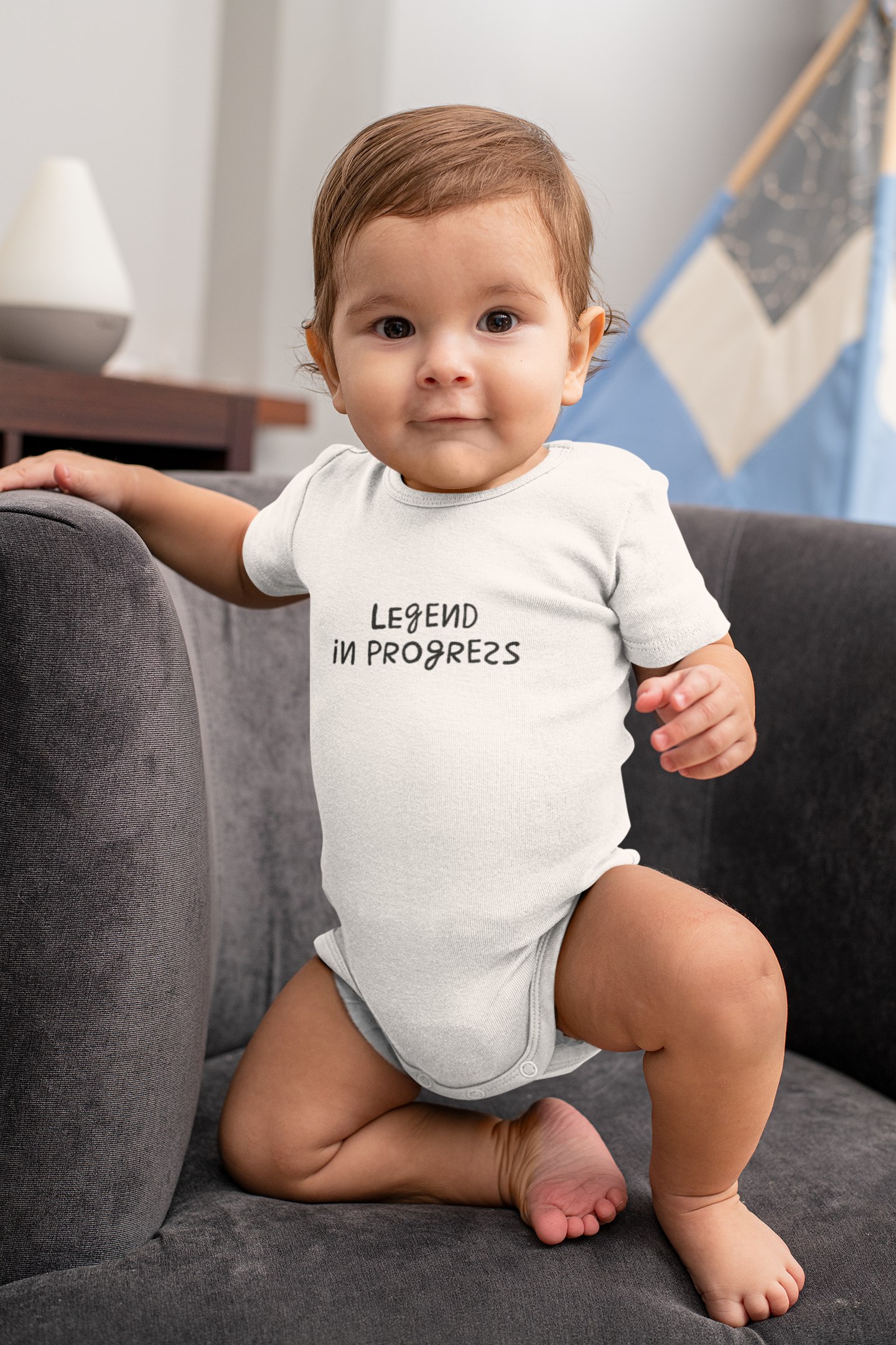 Legend in Progress | Funny Baby Bodysuit